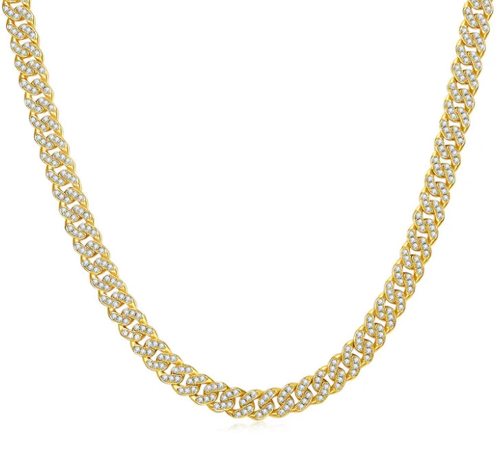 CLASSIC CUBAN CHAIN MOISSANITE 8MM LIMITED EDITION