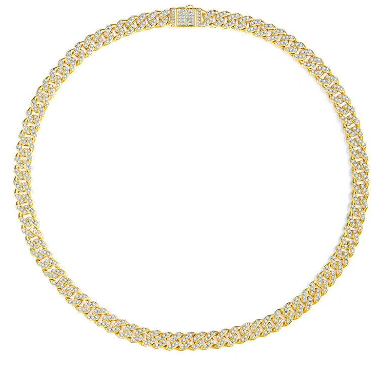 CLASSIC CUBAN CHAIN MOISSANITE 8MM LIMITED EDITION