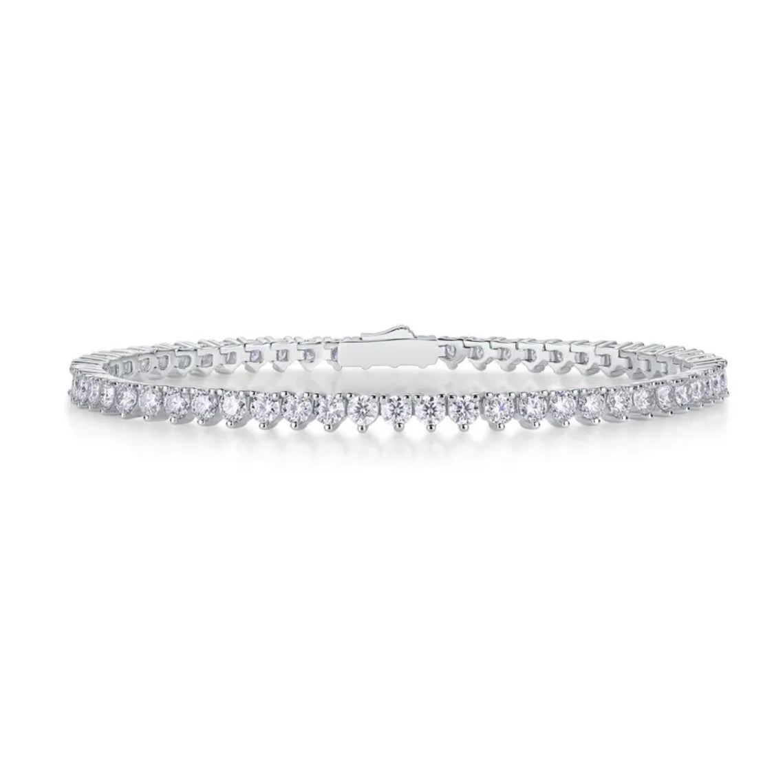 TENIS BRACELET TRI MOISSANITE
